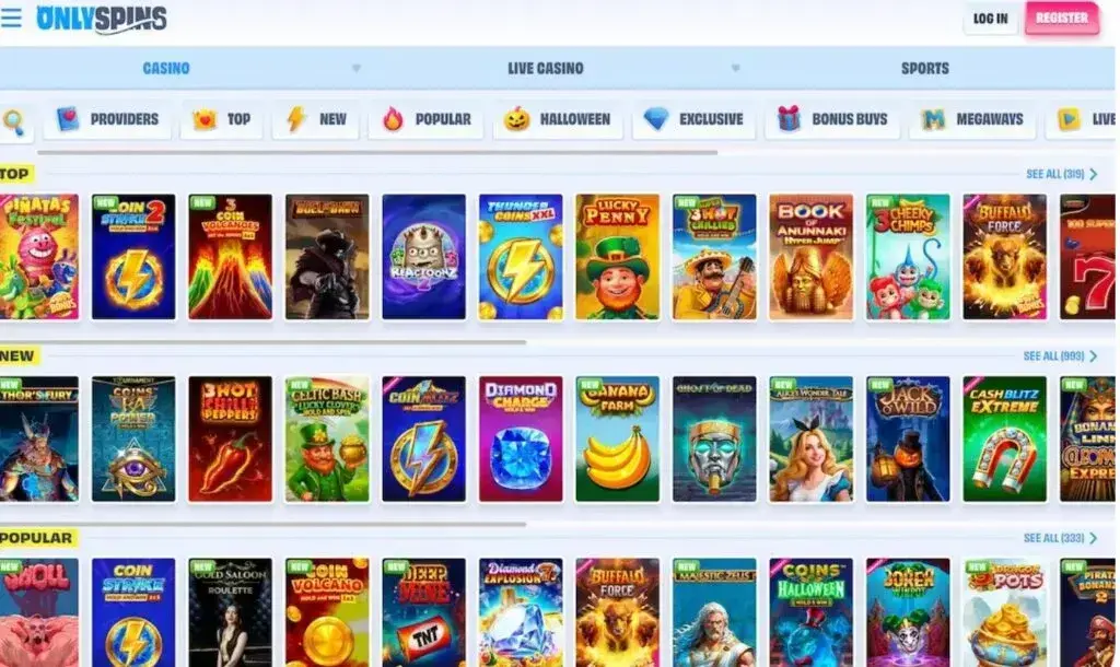 Onlyspins Képernyőkép 2